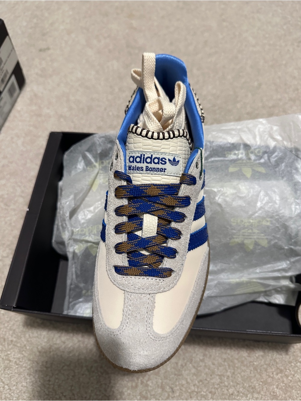 adidas x wales bonner sambas - Picture 5 of 6
